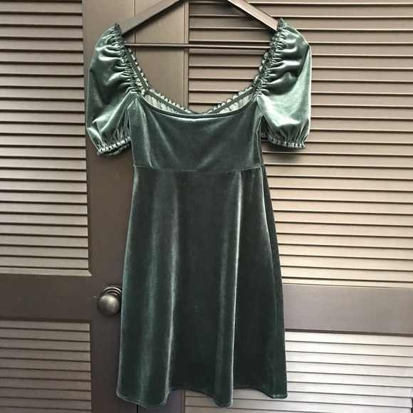 Urban Outfitters Cassandra Whimsigoth Fairycore Mini Dress, Velvety, Size XS - Picture 7 of 12